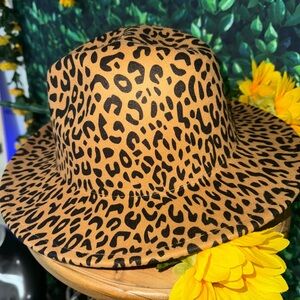 Leopard Fedora, Red Bottom Hat